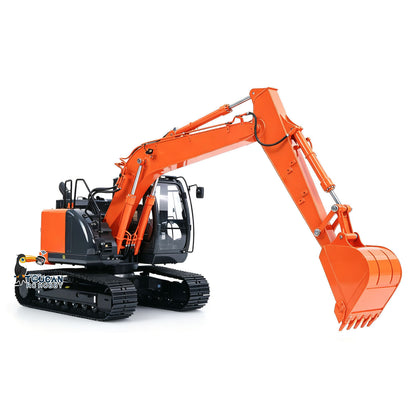 TOUCAN RC HOBBY SFROG ZX135US LITE Metal Digger 1/14 RC Hydraulic Excavator 3CH Valve 3.5-4MPA Pump Manual Quick Coupler ST8 Radio Light Sound
