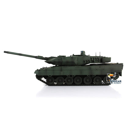 TOUCAN RC HOBBY Henglong 1/16 TK7.0 3889 Leopard2A6 RTR RC Tank FPV Barrel Recoil BB IR Smoke 360 Degrees Turret Metal Tracks Road Drive Idler Wheels Gearbox