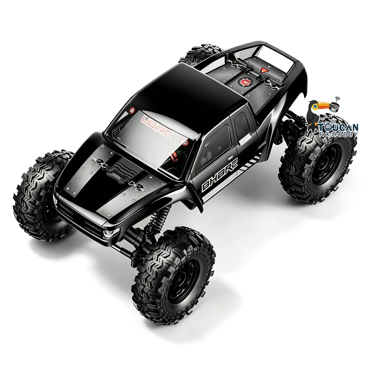 TOUCAN RC HOBBY UDIRC 1/18 4WD Remote Control Crawler UCX1804PRO 2Speed RC Off Road Vehicle RTR 1808 Brushless Motor Battery
