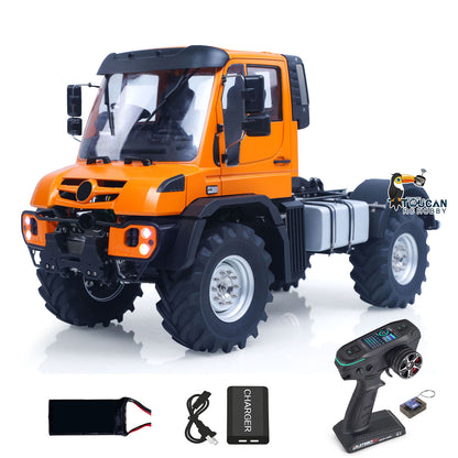 TOUCAN RC HOBBY LikeRC U535 Lite 4X4 1/14 ferngesteuertes Rock Crawler RC-Geländewagen mit Metallantriebswellen, 2-Gang-Getriebe, bürstenlosem Motor und Regler