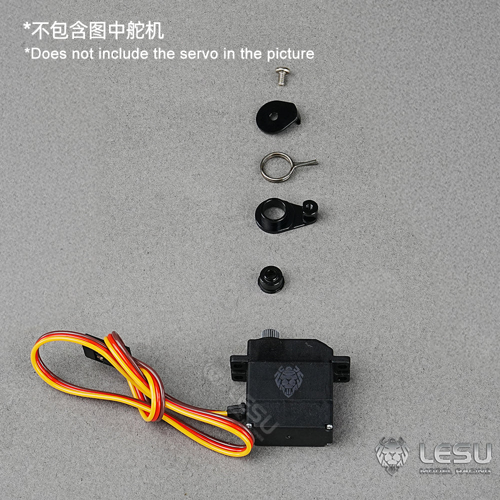 Metal Servo Arm for DIY Scale RC Tractor Truck Hydraulic Dumper Excavator Loader Lorry Bulldozer Trailer Car Please Check Size!