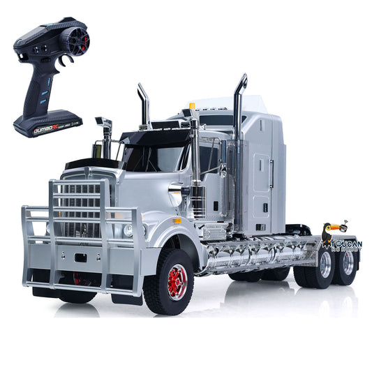 TOUCAN RC HOBBY JDModel C509 518K 6x4 1/14 Metal Remote Control Tractor Truck 2 Speed Gearbox RC Lorry Car Motor ESC Light Sound System RTR Model
