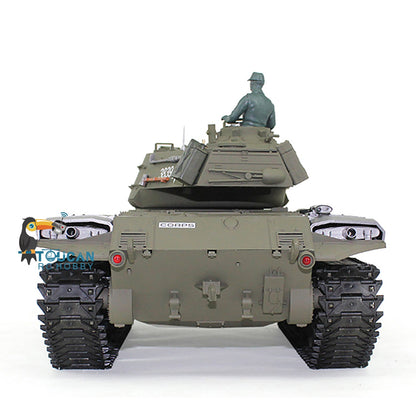 TOUCAN RC HOBBY Henglong 1/16 TK7.0 Plastic USA Walker Bulldog M41A3 RTR RC Tank 3839 with Barrel Recoil Infrared Combat Sound Light BB Unit Smoke