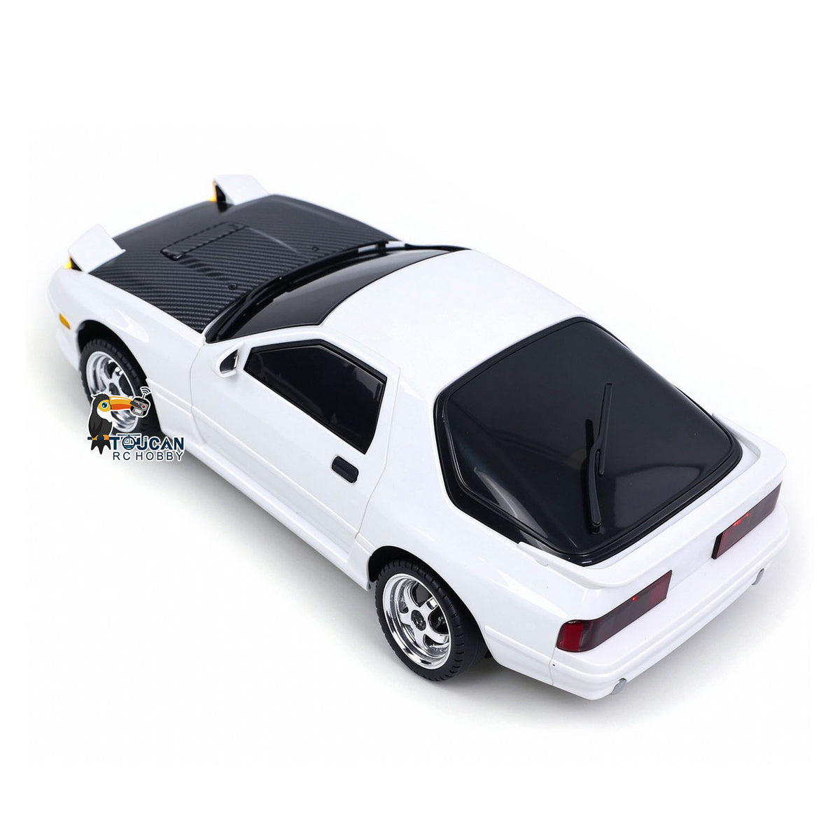 TOUCAN RC HOBBY LDRC LD1802 1/18 4*2 RX7 RC Racing Car RWD Gyroscope Wireless Control Drift Vehicles Simulation Sedan DIY Model