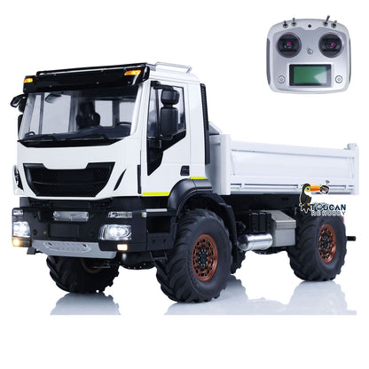 Metal 4x4 1/14 RC Hydraulic Dumper Electric Trucks Remote Controlled Tipper Dump Emulated Car Hobby Models Special Edition