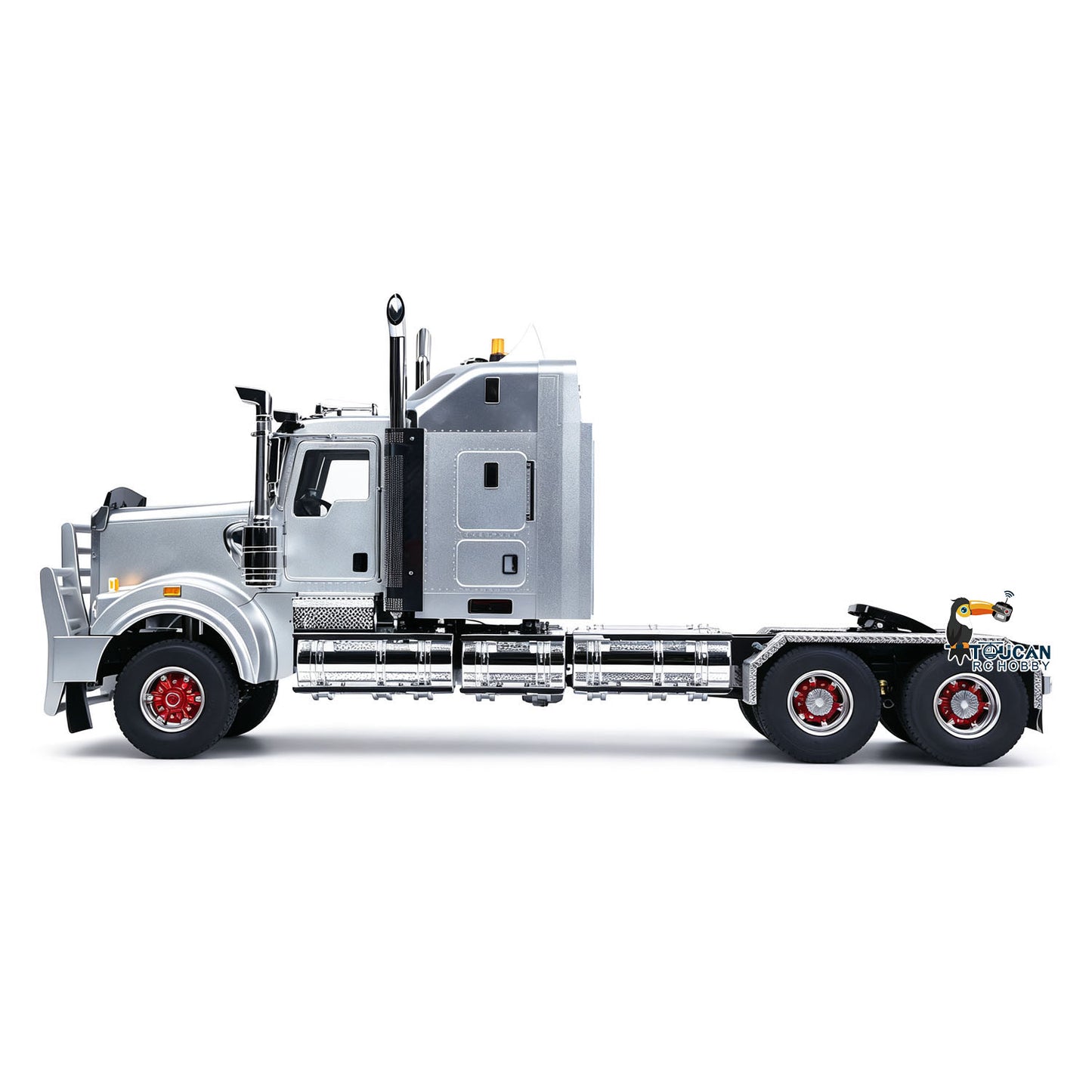 TOUCAN RC HOBBY JDM 518K 6x4 1/14 Metal Remote Control Tractor Truck W509 2 Speed Gearbox RC Lorry Car Motor ESC Light Sound System RTR Model