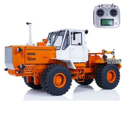 JZM Metal 1/12 4x4 RC Hydraulic Tractor T150K Remote Control Agricultural Tractors Cars Standard Version Vehicle Models