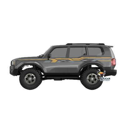 15KM/H UDIRC UCX1802PRO 1/18 4WD Remote Control Off Road Car RTR RC Crawler Brushless Motor Lights Battery No Sound System