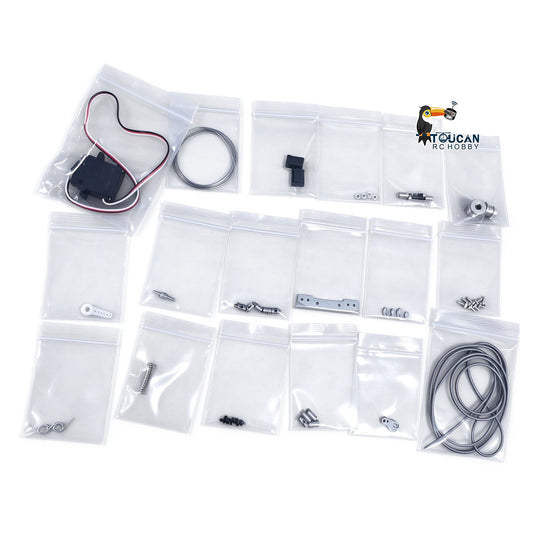 TOUCAN RC HOBBY Differential Lock Upgrade Parts for 1/14 RC Dumper E015 RC Tipper E013 RC Tractor Truck ONLY for Advance Player