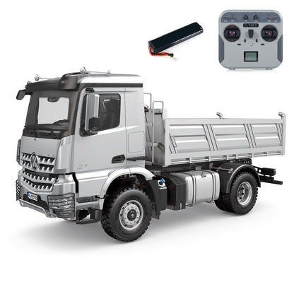 Kabolite 4*4 1/14 RC Dump Truck 5701 RTR Electric Lifting Remote Control Tipper Model 2Speed Gearbox Lights Sound System RTR