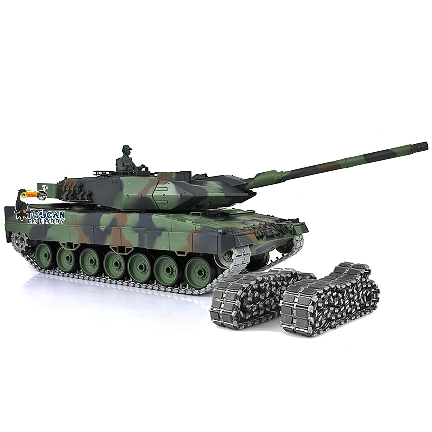 1/16 Radio Control German Leopard2A6 RC Battle Tank 3889