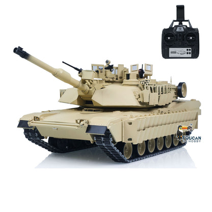 In Stock TOUCAN 1/16 Metal RC Tank 3918 Abrams M1A2 TUSK II Dual Flow Gearbox 360 Turret Rotary Infrared Combat Barrel Recoil FPV