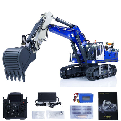 IN STOCK Kabolite K970 100S Pro 1/14 Hydraulic RC Excavator Metal Remote Control Construction Vehicle Painted Assembled Simulation Model