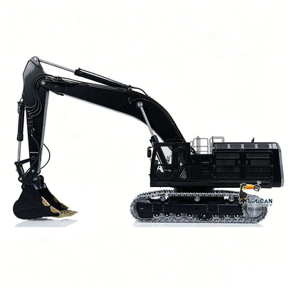 LESU C374F 1/14 Metal RC Hydraulic Excavator B0001 RTR Brushless Motor 6CH Brass Valve Quick Release Coupler Smoke LCD Screen Sound Light System PL18EV Lite Controller