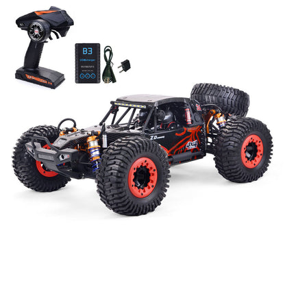 TOUCAN RC HOBBY ZD Racing 1/10 DBX 104 Radio Controlled Off Road Car Spare Tire Version 4WD Electric RC Desert Racer Metal Oil Filled Shocks