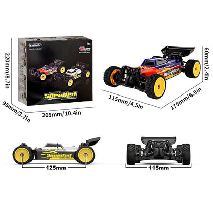TOUCAN RC HOBBY JiaBaiLe 45KM/H High Speed 1/24 Electric Remote Control Off Road Car Model 2401AH Ready To Run RC Vehicle Model Brushless Motor Battery