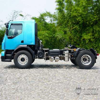 LESU 1/14 4*2 4*4 RC VM Tractor Truck Metal Chassis Unpainted Unassembled Cabin Shell 540 Motor Servo Radio Control DIY Cars