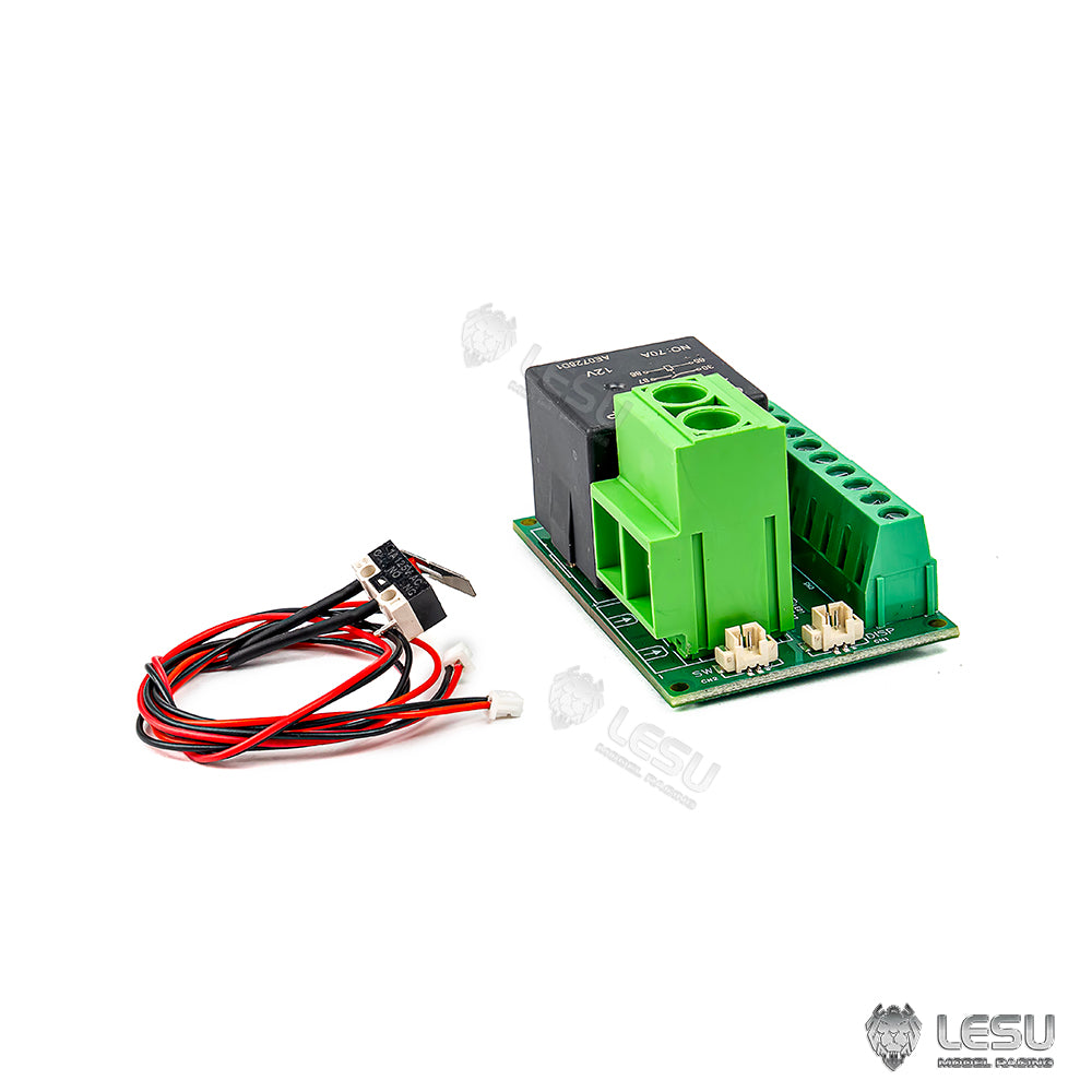 Multi-circuit Electrical Equipment Relay for Scale DIY RC Tractor Truck Hydraulic Dumper Remote Control Lorry Car Model Vehicle