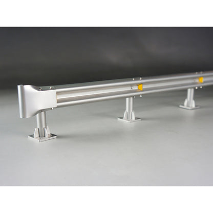 Metal Highway Guardrail Road Barrier Highway Fence for 1/14 RC Tractor Remote Control Truck Car Off-road Vehicles Hobby Model