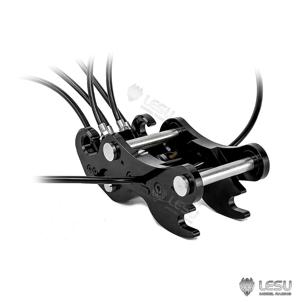 Metal Hydraulic Quick Release Coupler Oil Nozzles for ET35 B0006 1/14 LESU RC Hydraulic Excavator Remote Control Heavy Digger