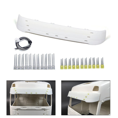 Plastic Sun Visor for 1/14 DIY Tamiya 56375 FH16 XL750 Remote Control Tractor Truck 56360 Model Timber Car RC Lorry Upgrade Part