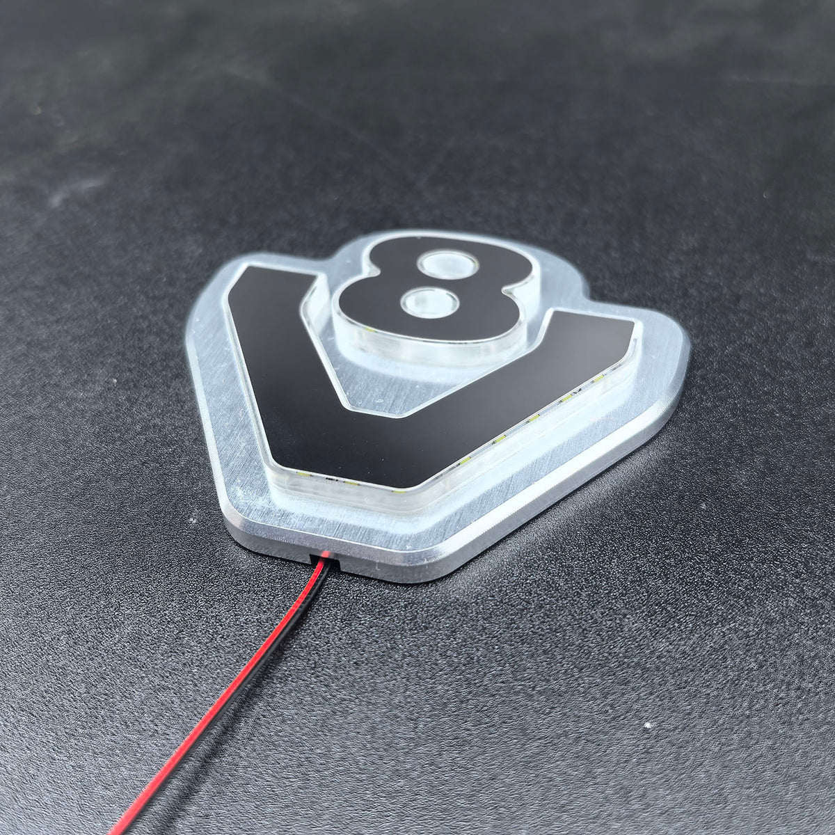 TOUCAN RC HOBBY Degree V8 Cabin Metal Light Box 5V LED Sign Lamp for DIY 1/14 RC Truck 770S R470 R6220 R730 56371 Model Car Accessories