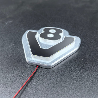 TOUCAN RC HOBBY Degree V8 Cabin Metal Light Box 5V LED Sign Lamp for DIY 1/14 RC Truck 770S R470 R6220 R730 56371 Model Car Accessories