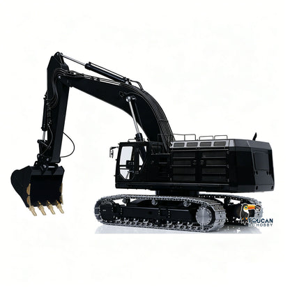LESU C374F 1/14 Metal RC Hydraulic Excavator B0001 RTR Brushless Motor 6CH Brass Valve Quick Release Coupler Smoke LCD Screen Sound Light System PL18EV Lite Controller