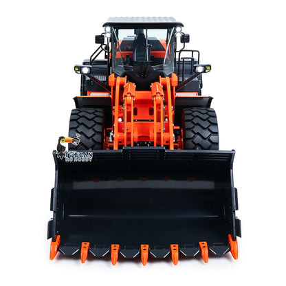 TOUCAN RC HOBBY JDMODEL 1/14 RC Metal Loader ZW370 198 Hydraulic Construction Vehicle Realistic Scale Model Light Sound Radio System for Adult