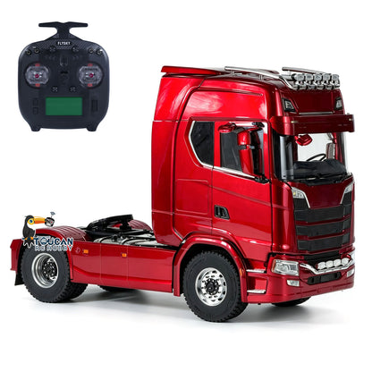 TOUCAN RC HOBBY MODO 770S 1/14 4x4 Metal Remote Control Tractor Truck 2Speed Gearbox Differential Locks RC Lorry Vehicle ST8 Radio Lights Sounds