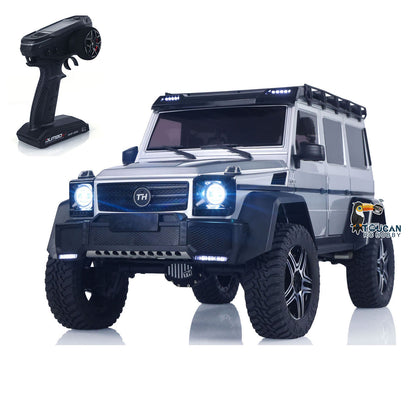 US Stock TRACTION HOBBY 1/8 RC Off Road Vehicle KM5 AWD RWD FWD Remote Control Crawler Lights 80A Brushed ESC Metal Gears Drive Shafts