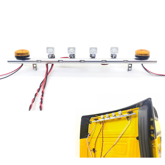 Degree CNC Rotating Light LED Roof Lamp for Tamiya 1/14 RC Tractor Truck Trailer Remote Controlled Car Hobby Model