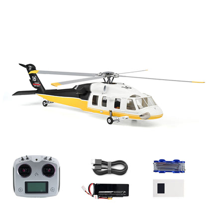 TOUCAN RC HOBBY Fly Wing Smart RC Rescue Helicopter 4 Blade Rotor GPS Position Hold Return to Home Multiple Flight Modes Scale Aircraft Model