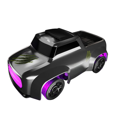 In Stock 1/64 RC MINI High Speed Desktop Drift Car Q197 2.4Ghz Remote Control Four Wheel Drive Car Model RTR Battery Colorful Lights