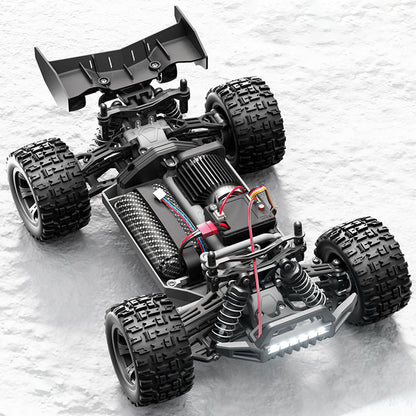 In Stock SCY 18101 Muti-Terrain 1/18 2.4GHz Sync Remote Control Off Road Vehicle PVC Body RC Electric Monster Truck Wheelie Bar LED Light