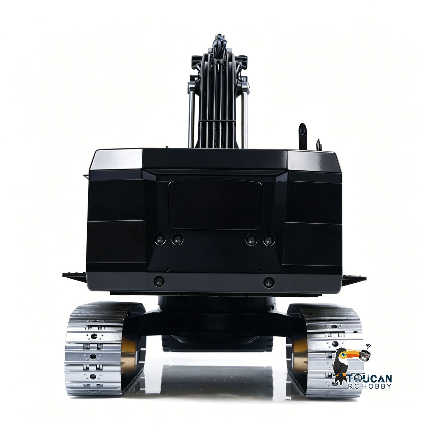 LESU C374F 1/14 Metal RC Hydraulic Excavator B0001 RTR Brushless Motor 6CH Brass Valve Quick Release Coupler Smoke LCD Screen Sound Light System PL18EV Lite Controller