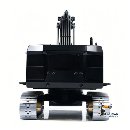 LESU C374F 1/14 Metal RC Hydraulic Excavator B0001 RTR Brushless Motor 6CH Brass Valve Quick Release Coupler Smoke LCD Screen Sound Light System PL18EV Lite Controller