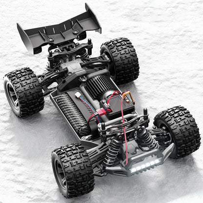 In Stock SCY 18101 Muti-Terrain 1/18 2.4GHz Sync Remote Control Off Road Vehicle PVC Body RC Electric Monster Truck Wheelie Bar LED Light