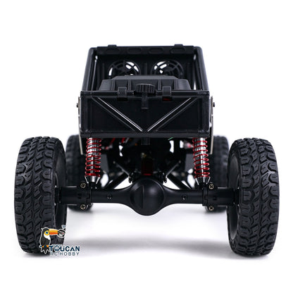 TOUCAN RC HOBBY LDRC LD18499PRO 1/18 Plastic Remote Control Rock Crawler 4x4 All Wheel Drive Climbing Car Vehicles RTR Brushless Motor Light System