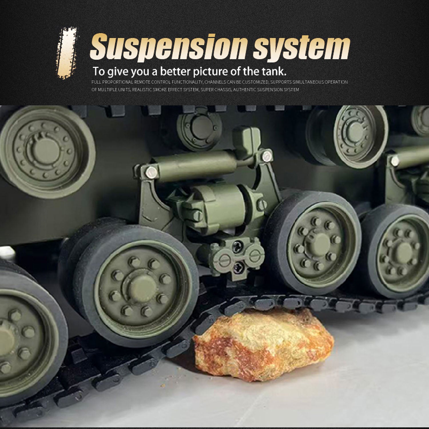 TOUCAN RC HOBBY CoolBank Sherman M4A3E8 RTR 1/16 Full Metal Chassis RC