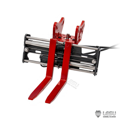 270 Degrees Rotation Metal Hydraulic Fork AT-C0041-C for 1/14 LESU RC Hydraulic Excavator Remote Control Digger Aoue ET35 B0006 Model