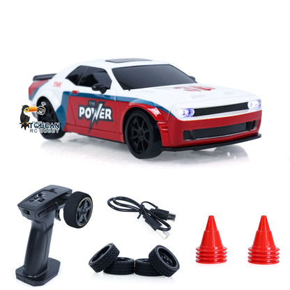 JIABAILE 3612 4WD Plastic 1/36 RC Drift Car Gyroscope Indoor Outdoor Mini Racing Vehicles Model LED Lights Battery 2.4G Radio