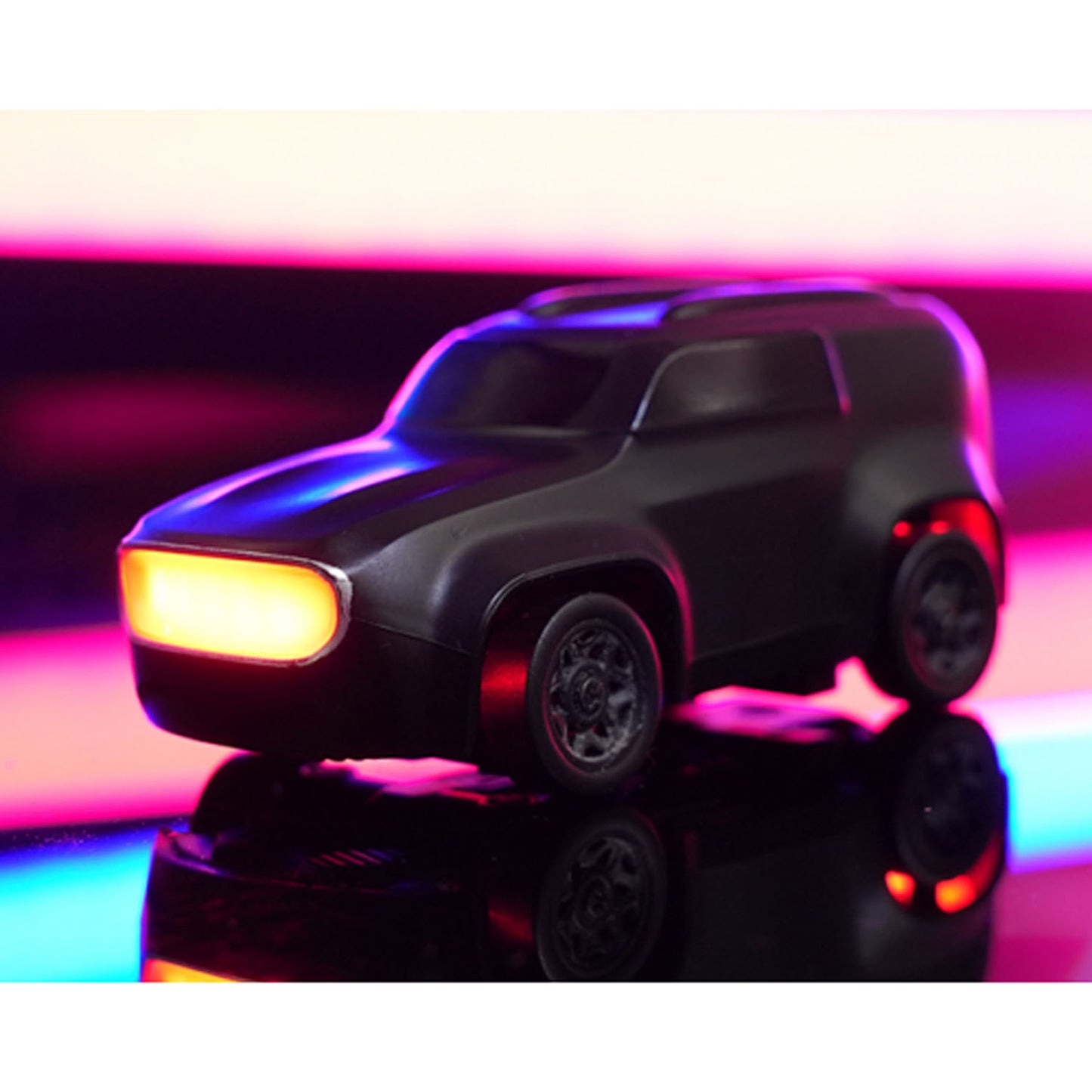 In Stock 1/64 RC MINI High Speed Desktop Drift Car Q197 2.4Ghz Remote Control Four Wheel Drive Car Model RTR Battery Colorful Lights
