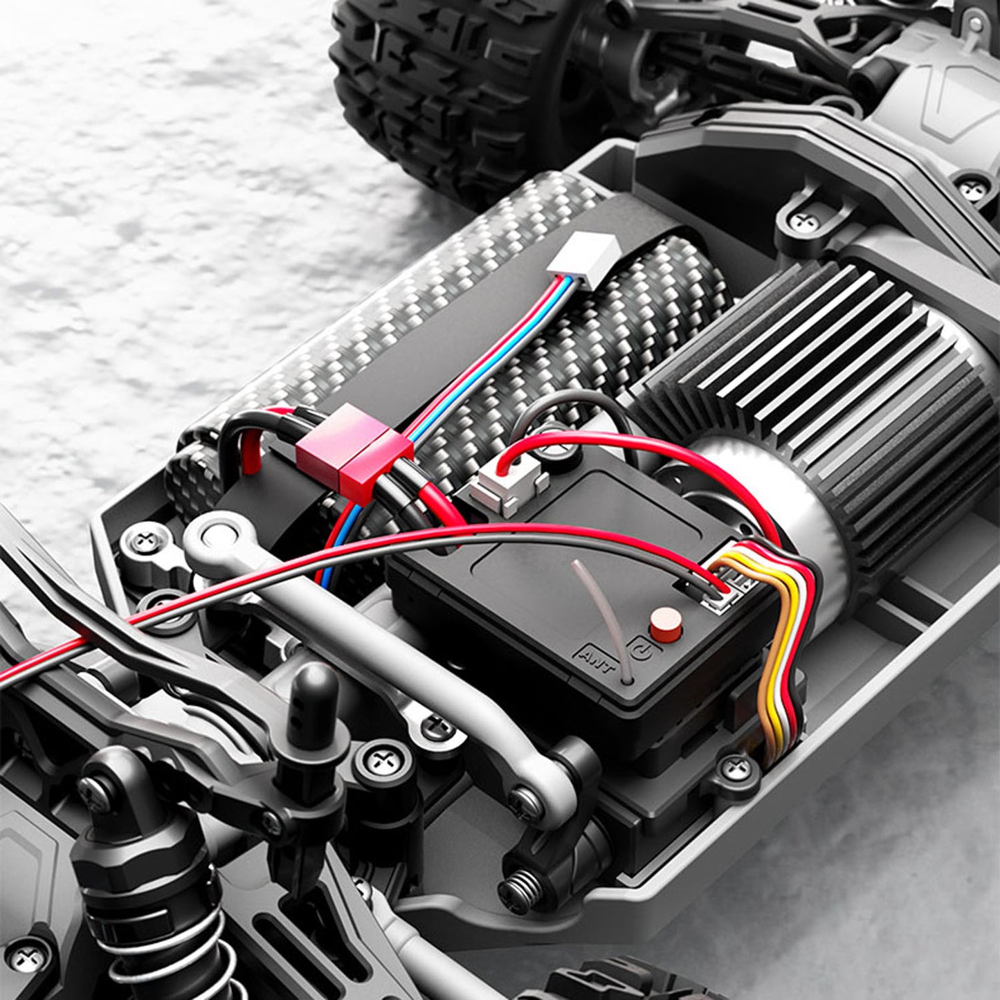 In Stock SCY 18101 Muti-Terrain 1/18 2.4GHz Sync Remote Control Off Road Vehicle PVC Body RC Electric Monster Truck Wheelie Bar LED Light