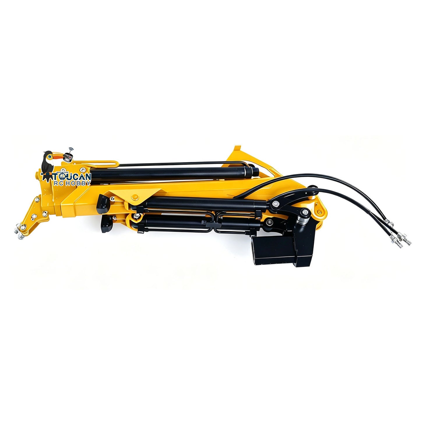 4151AK 1/14 Metal RC Agriculture Tractor Truck 6x6 Farm Lorry Hydraulic Crane Fly Jib Arm 3-Speed Gearbox Sound for Model Collector