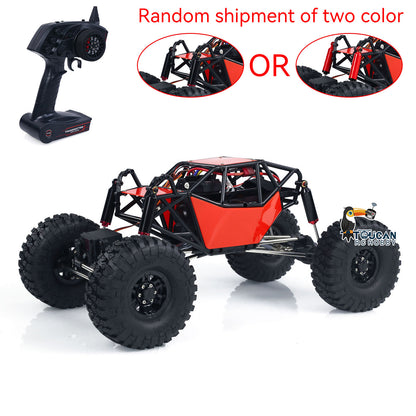 RTR 8504 RC 1/10 Electric RC Off-road Vehicle 4X4 Remote Control Rock Crawler Metal Shock Absorber Drive Shaft 540 Brushed Motor