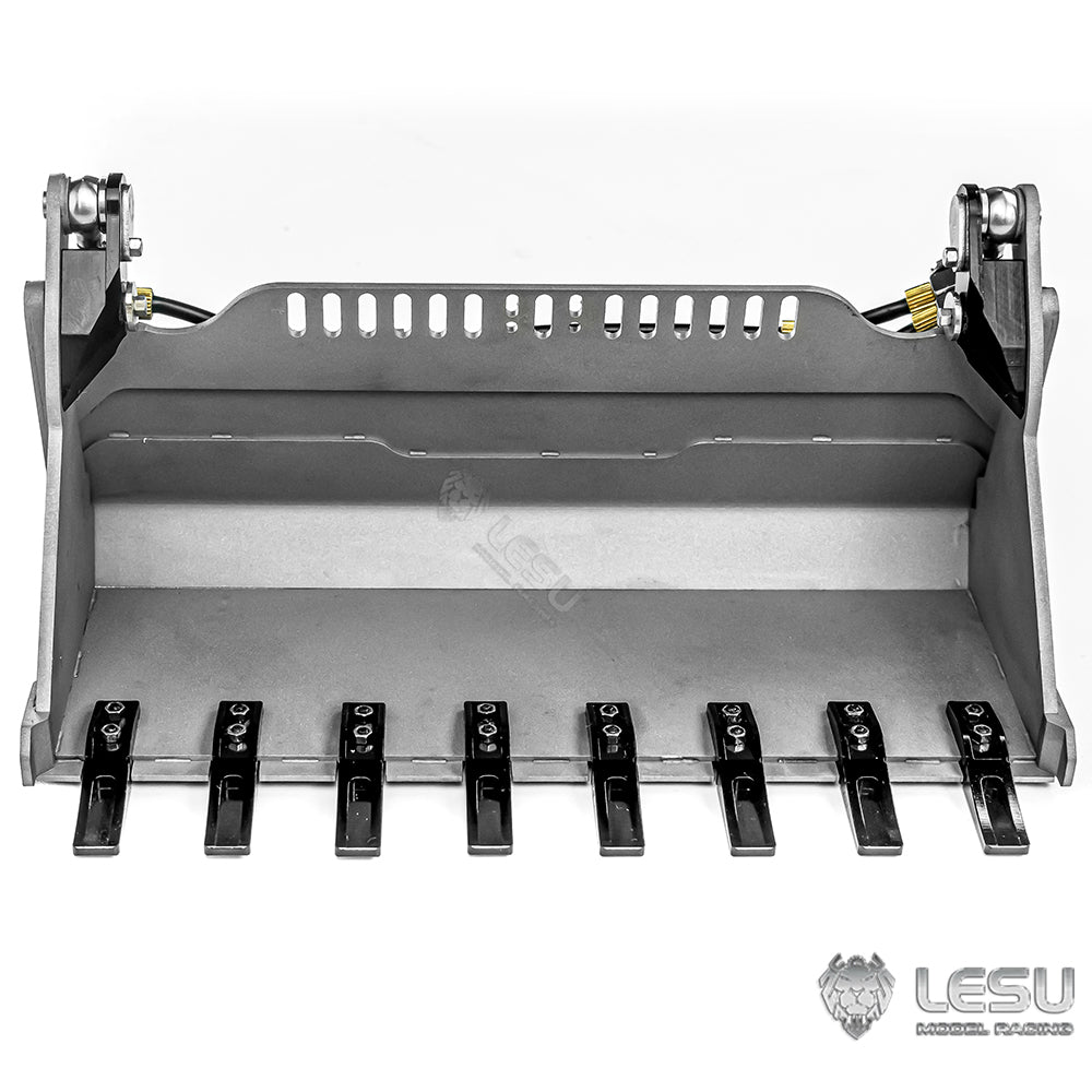 LESU Metal 1/14 Bucket C0050 C0049/Dozer Shovel C0051 for RC Hydraulic Loader AOUE MCL8 A0015 & AT1050 RD-A0016 & Aoue WA100M-8 RD-A0021 DIY Model