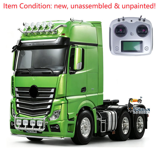 Toucan Hobby 1/14 3363 6*4 Highline RC Model Tractor 3Axles Radio Controlled Truck Car KIT DIY Electric Vehicle