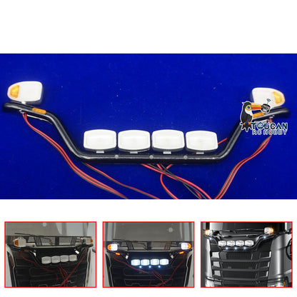 Bar Light LED Lamp for 1/14 RC Tractor Truck 56323 56371 770S Remote Control Car Hobby Model DIY Accessory