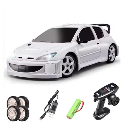In Stock LDRC 1/28 LD2802 4WD 2.4G Remote Control Drift Car ESC Servo RC Racing Vehicle Motor Protection Full Nylon Frame RTR Model Toy